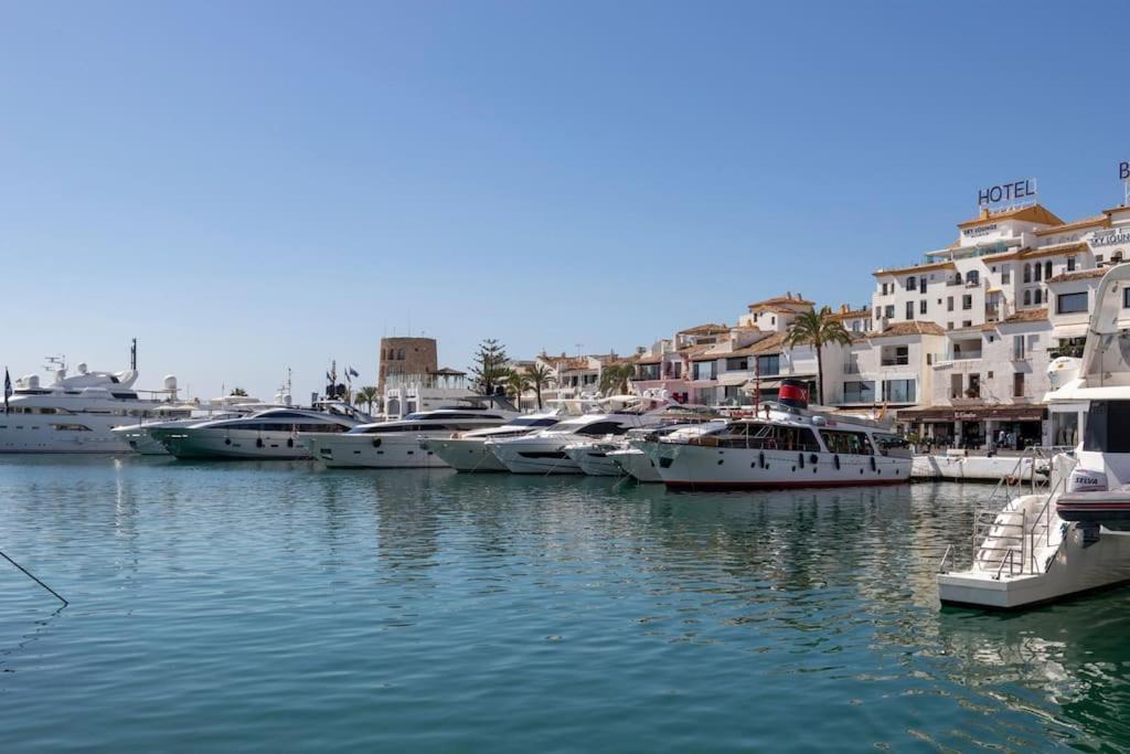 Luxury Sea View Puerto Banus Apartment มาร์เบยา ภายนอก รูปภาพ
